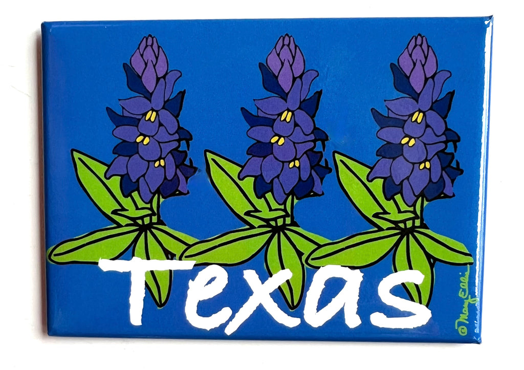 Texas Magnet Blue Bonnets