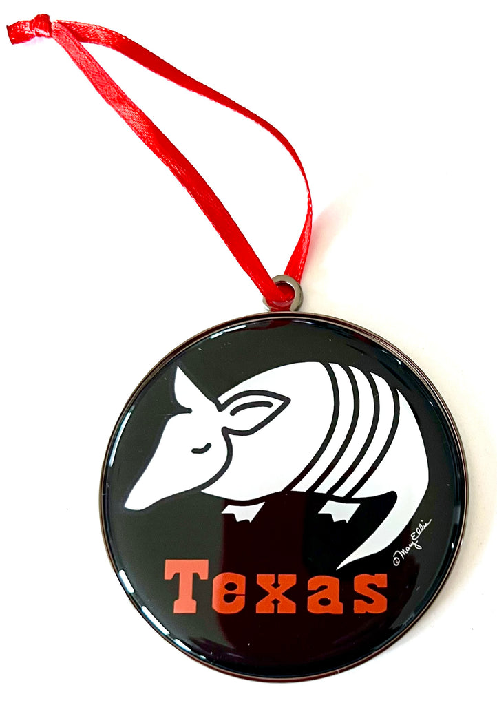 Texas Christmas Ornament Armadillo