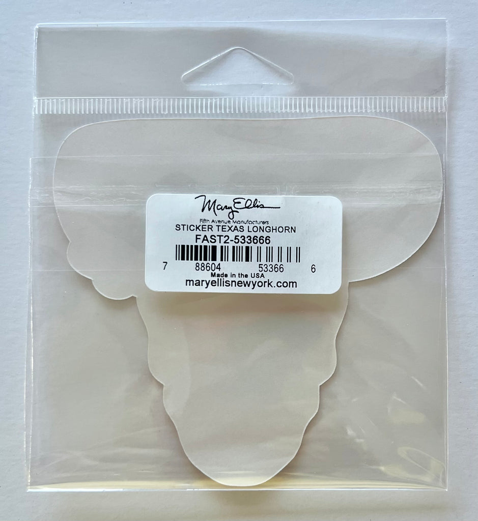 Texas Sticker Longhorn Skull