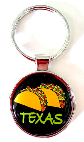 Texas Keychain Tacos