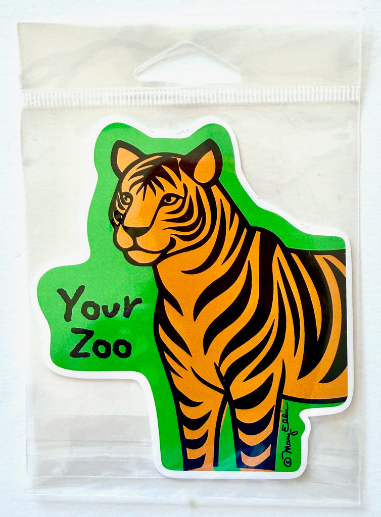 Tiger Custom Sticker Your Zoo