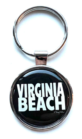Virginia Beach Keychain Graphic