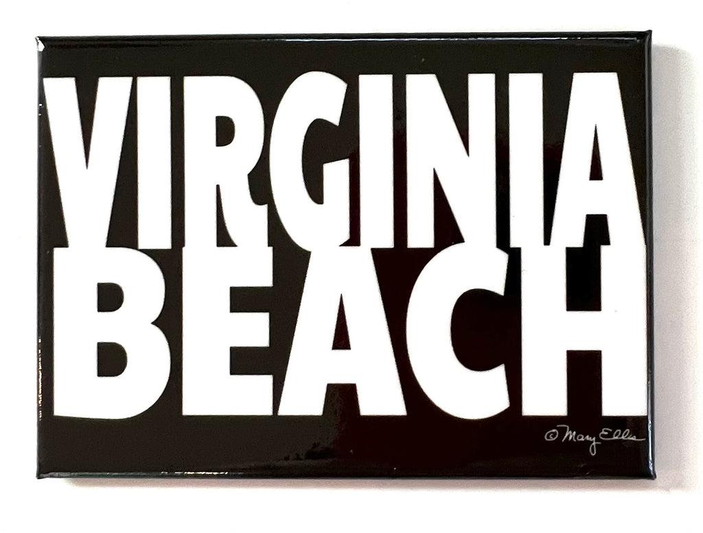 Virginia Beach Graphic Magnet