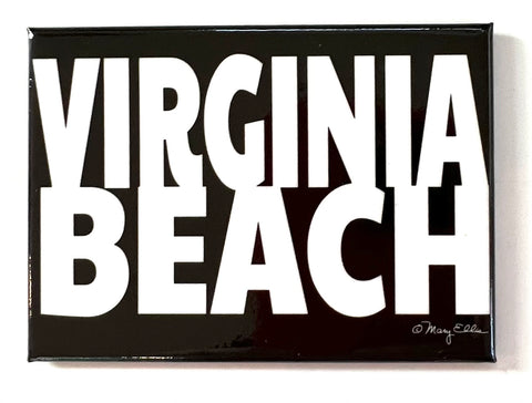 Virginia Beach Graphic Magnet