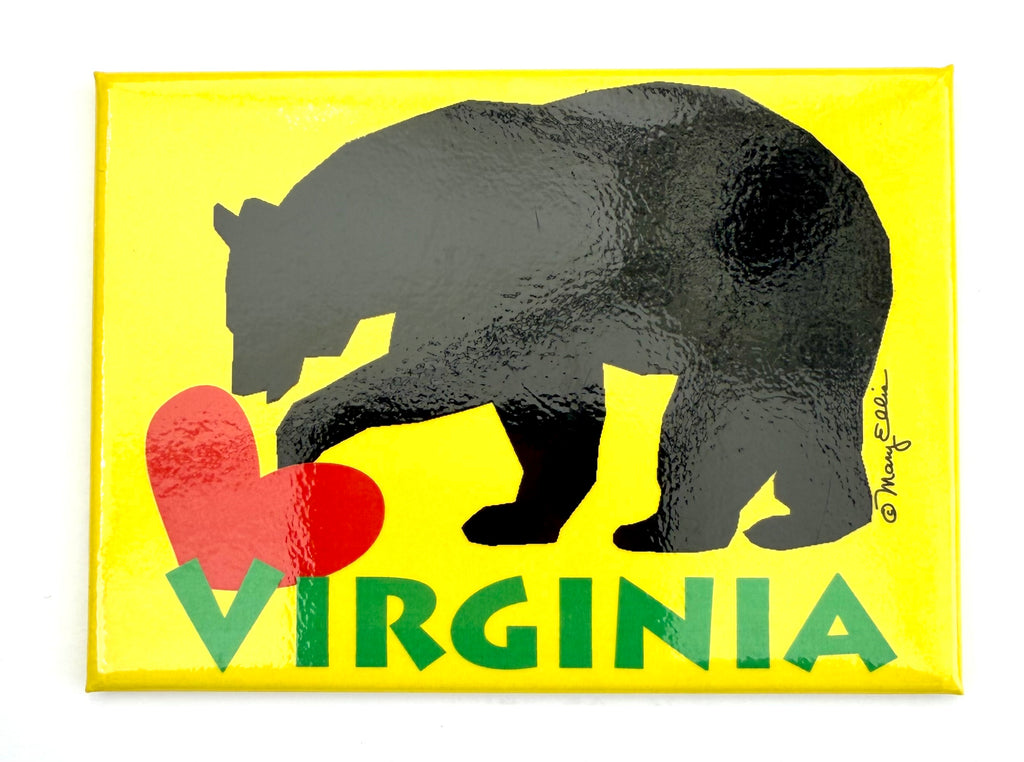Virginia Bear Magnet