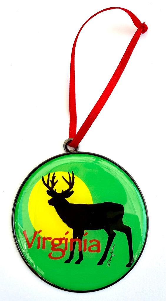 Virginia Deer Christmas Ornament