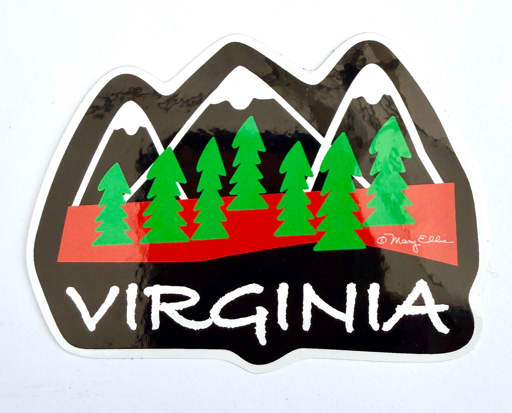 Virginia Mountains Sticker