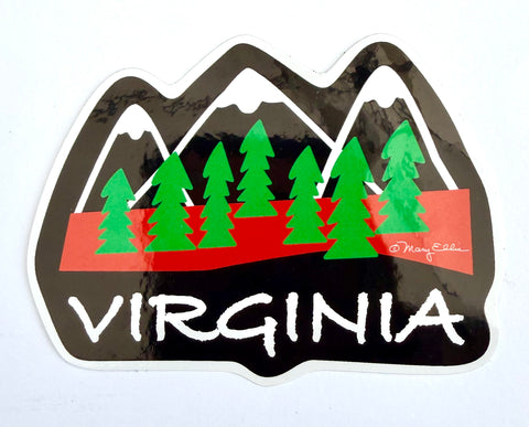 Virginia Mountains Sticker
