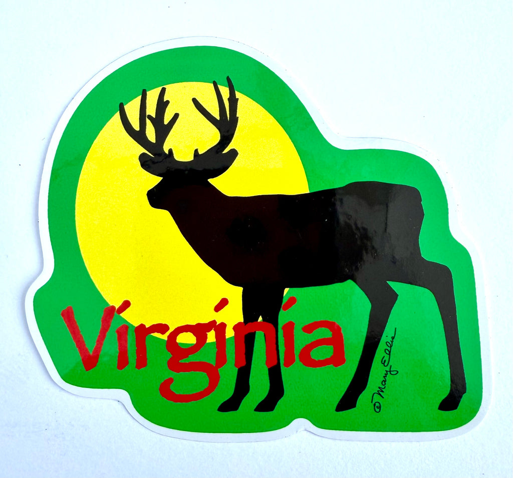 Virginia Deer Sticker