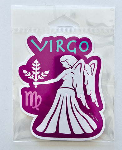 Giant Sticker Zodiac Virgo Sign