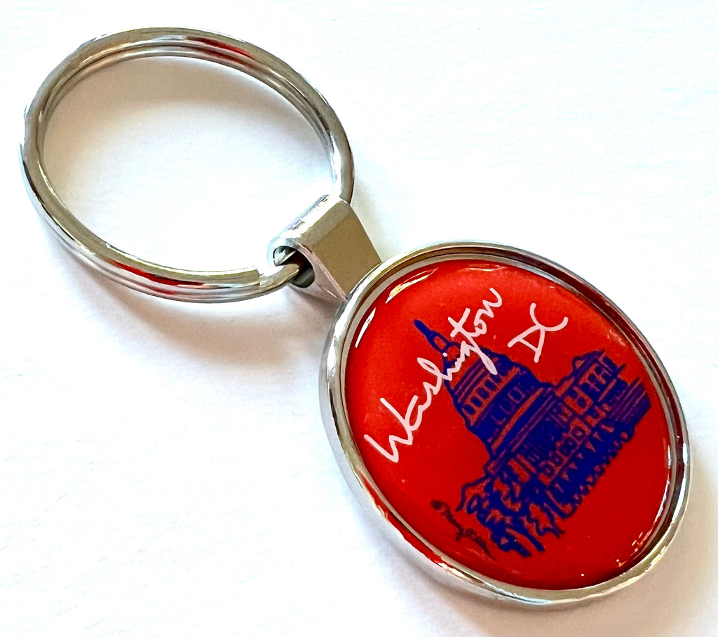 Washington DC Capitol Keychain