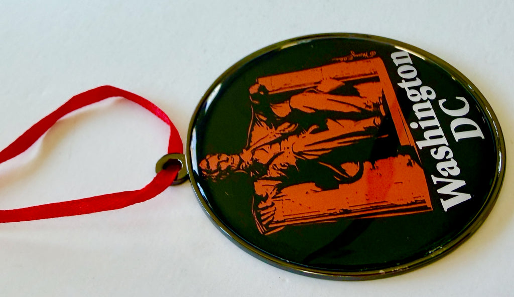 Washington DC Christmas Ornament Lincoln Memorial