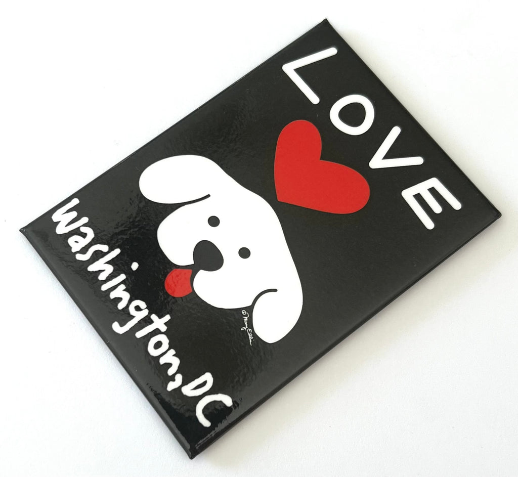 Washington DC Dog Love Magnet