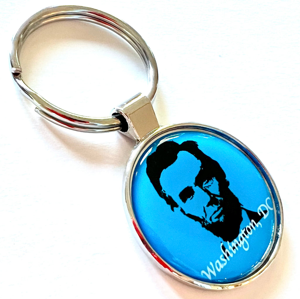 Washington DC Lincoln Keychain