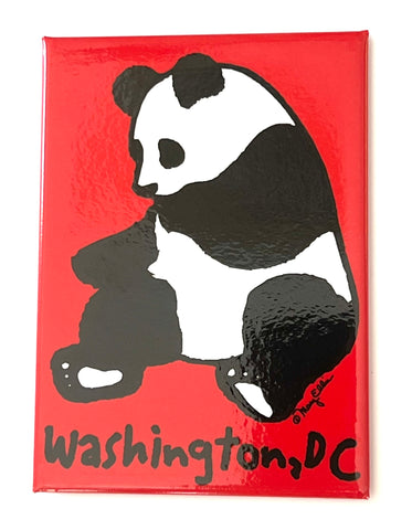 Washington DC Panda Magnet