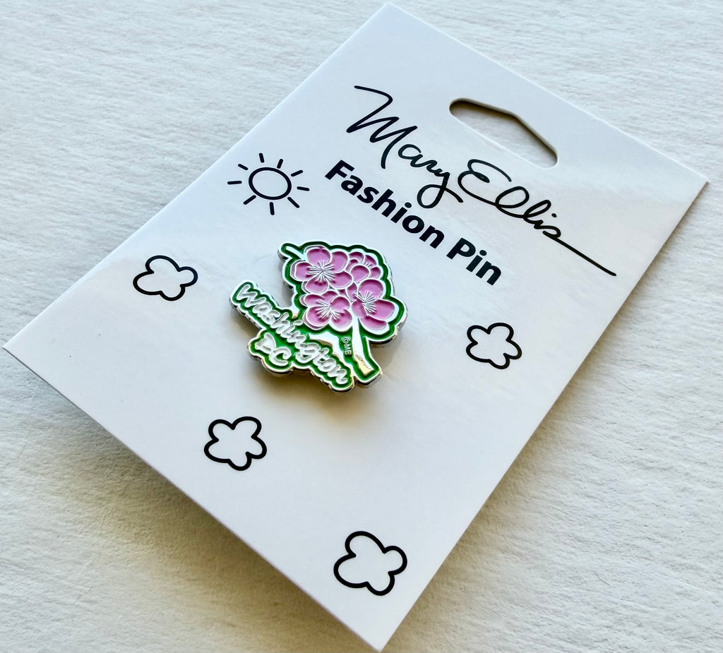 Washington DC Cherry Blossoms Lapel Pin
