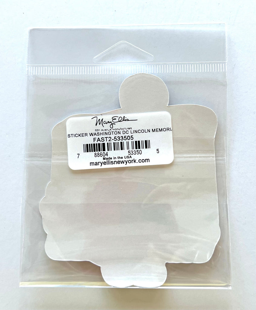 Washington DC Sticker Lincoln Memorial