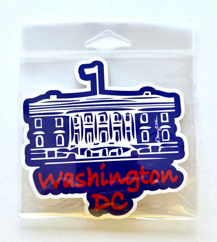 Washington DC Sticker White House