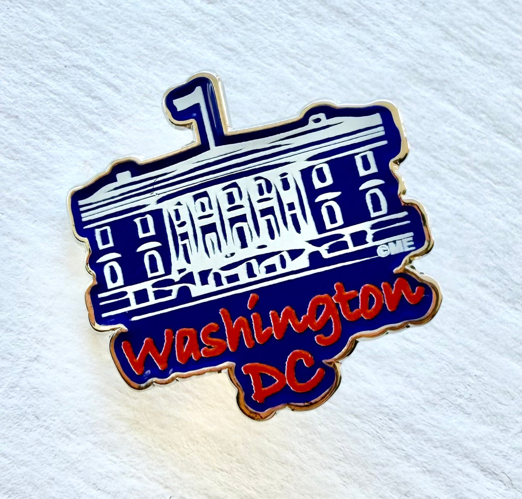 Washington DC White House Lapel Pin