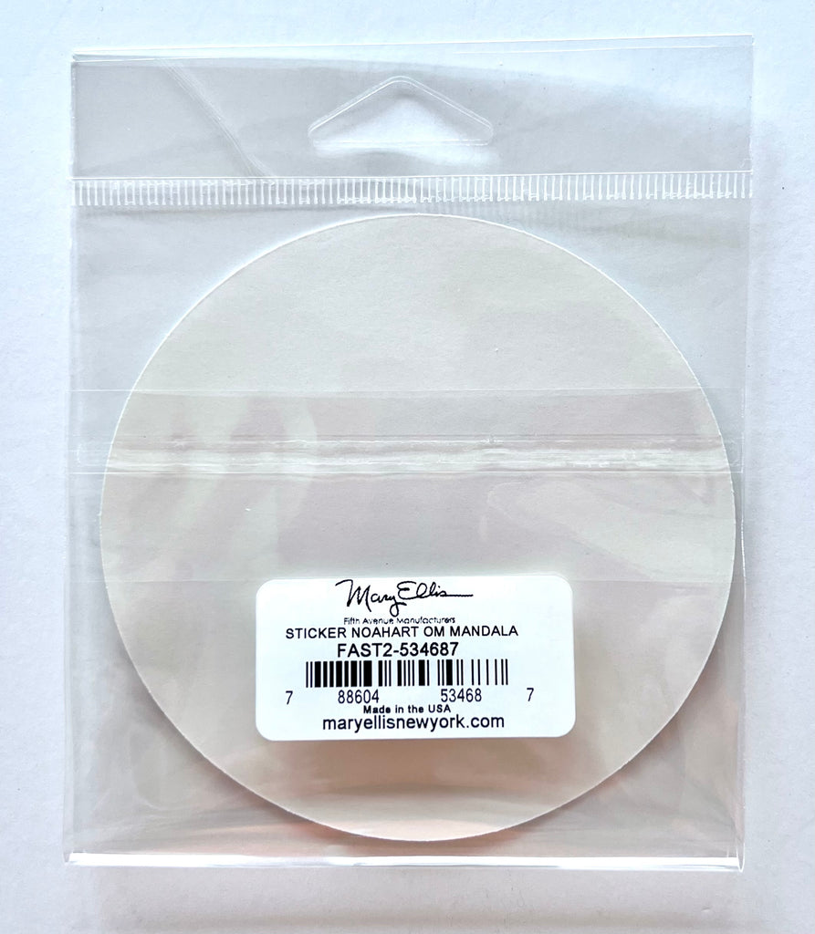 Aum Mandala Yoga Sticker