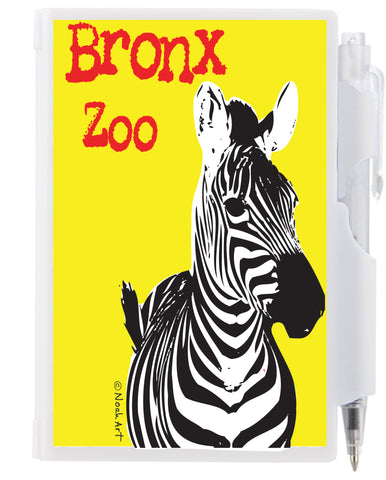 Custom Zoo Zebra Mini Notebook Set