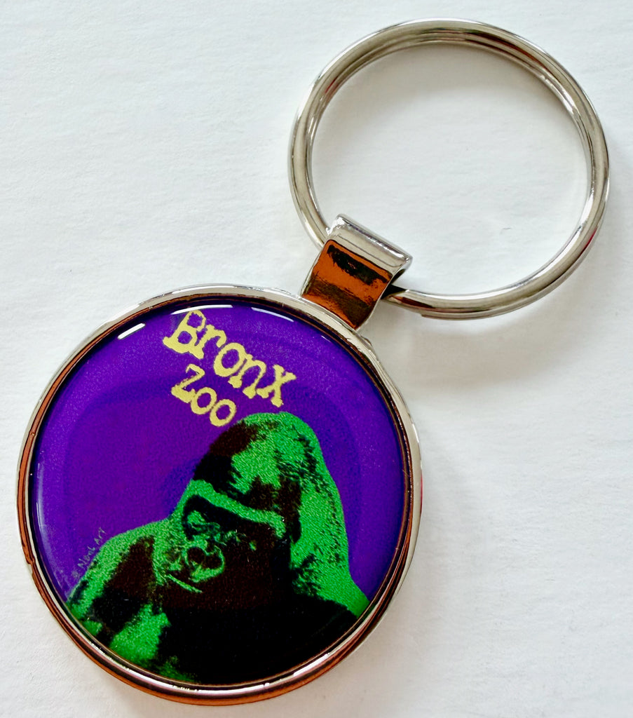 Gorilla Zoo Custom Keychain