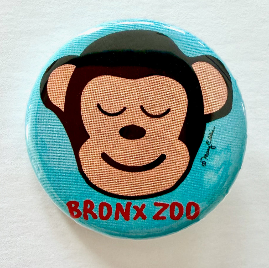 Cute Zoo Animals Custom Mini Button Set of 4