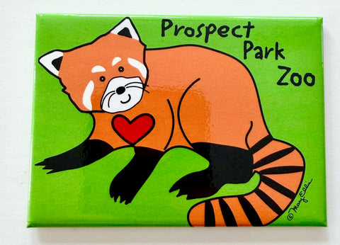 Red Panda Custom Zoo Magnet