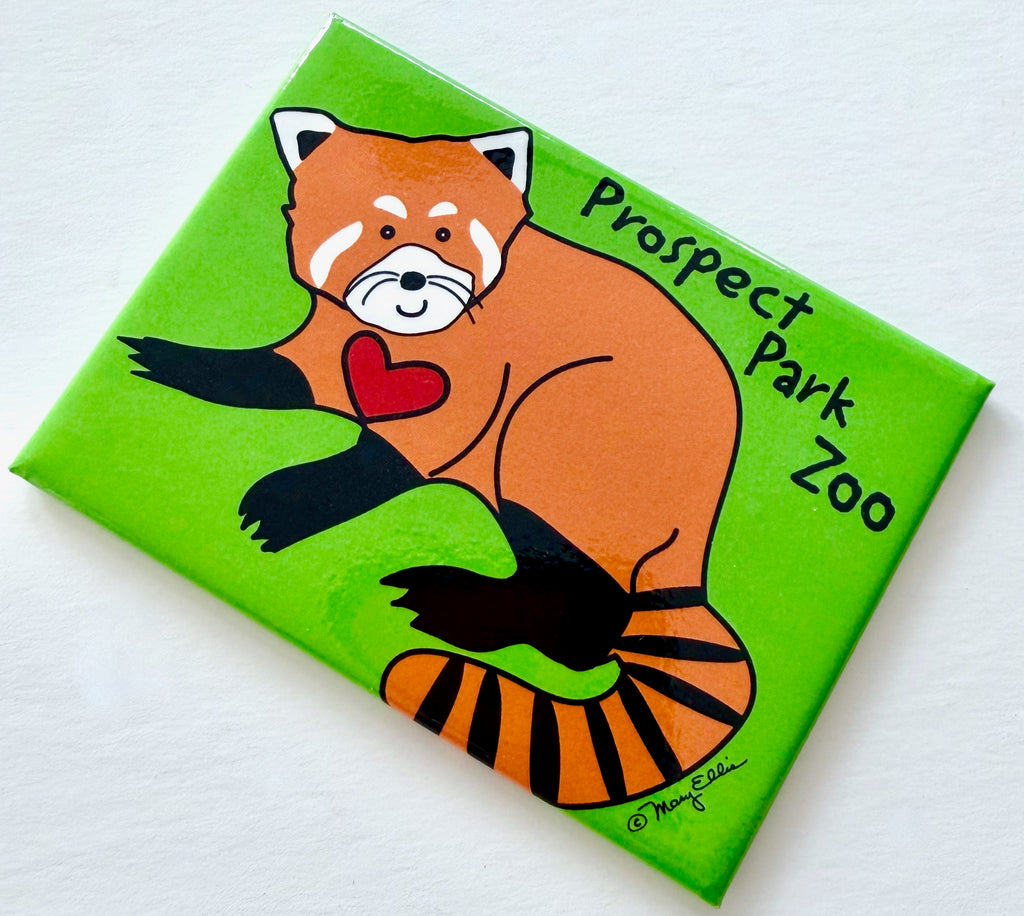 Red Panda Custom Zoo Magnet