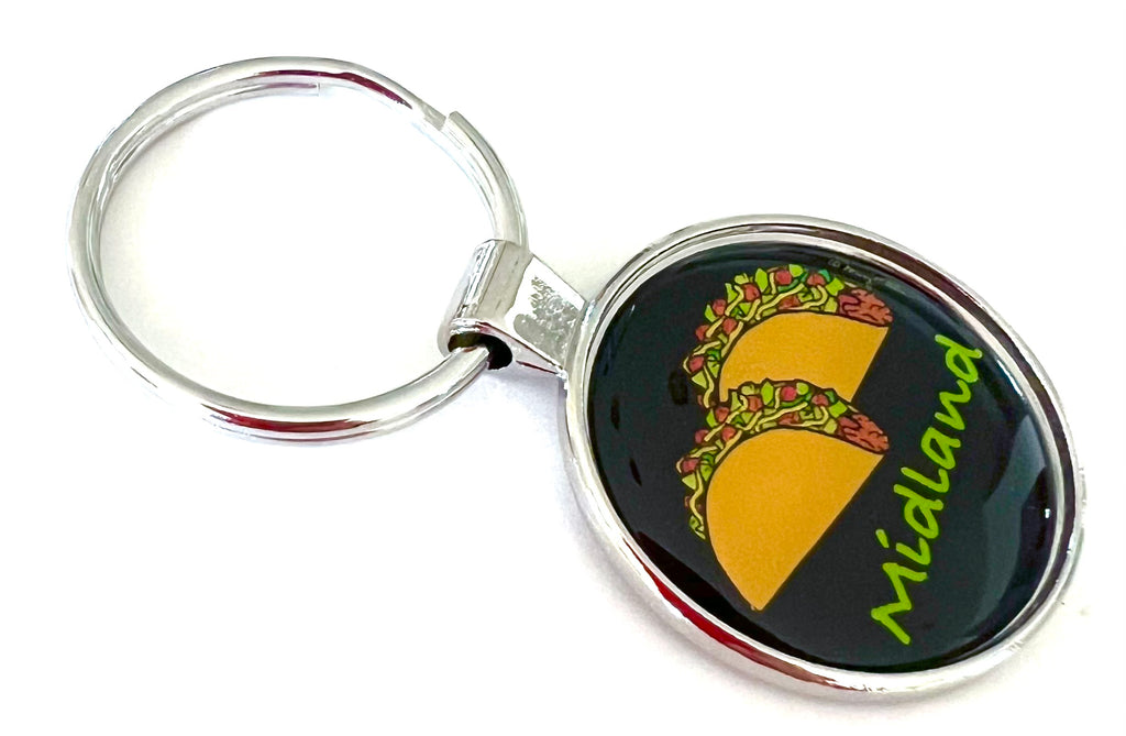 Midland Texas Keychain Tacos