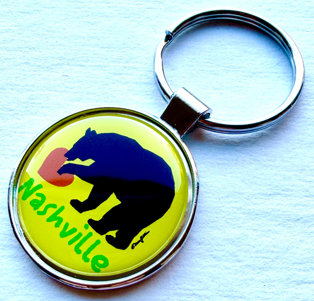 Nashville Keychain Bear
