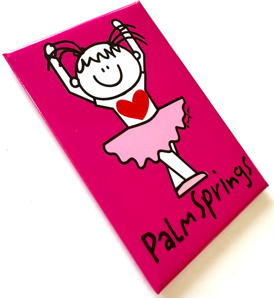 Palm Springs Ballerina Magnet