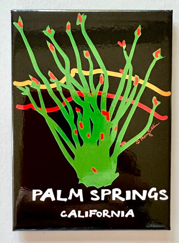 Palm Springs Ocotillo Magnet