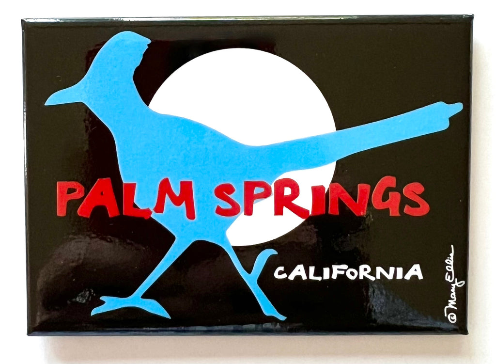 Palm Springs Roadrunner Magnet
