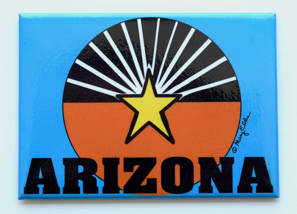 Arizona Magnet State Flag