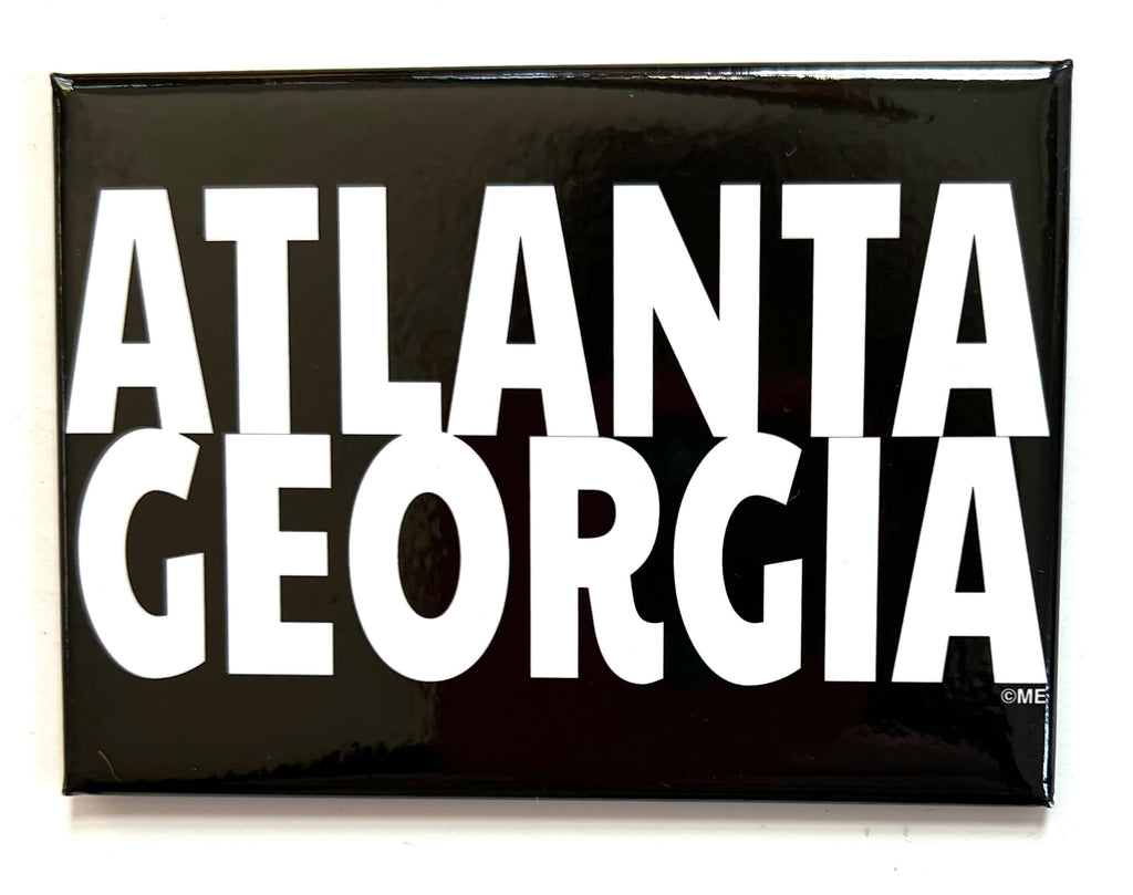 Atlanta Georgia Magnet Graphic Text