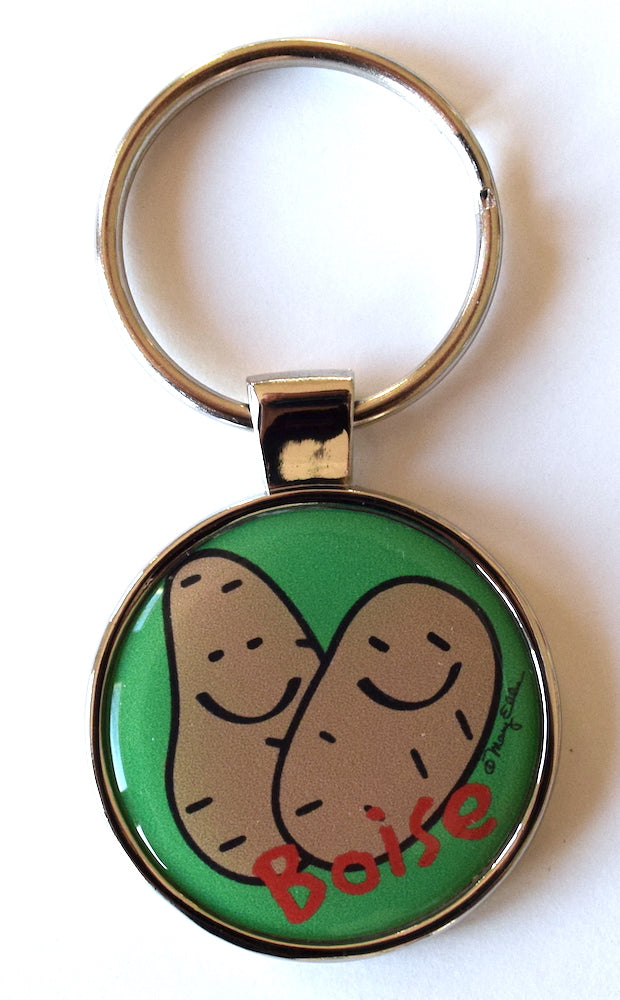 Boise Idaho Keychain Potatoes