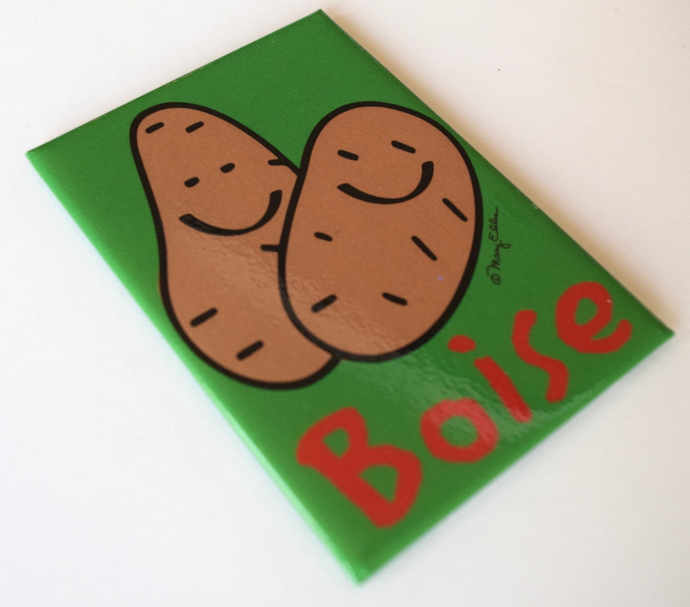 Boise Idaho Magnet Potatoes
