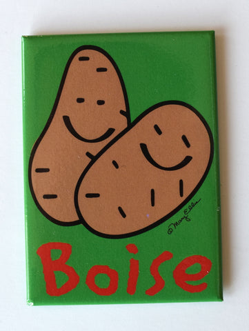 Boise Idaho Magnet Potatoes