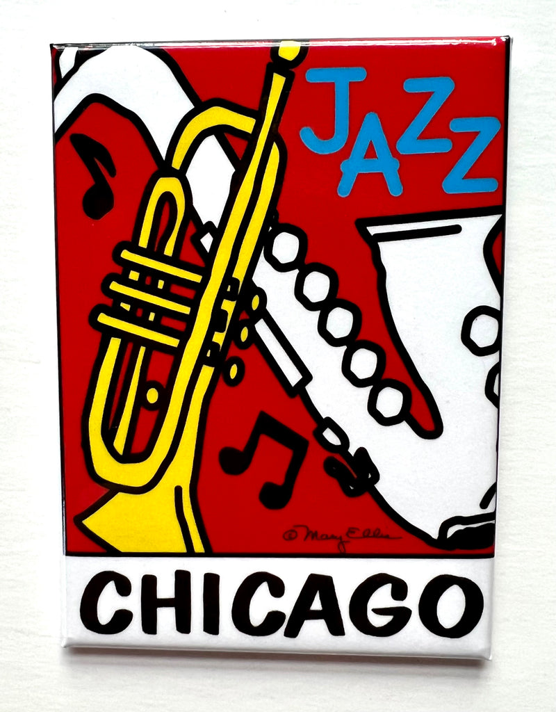 Chicago Jazz Magnet