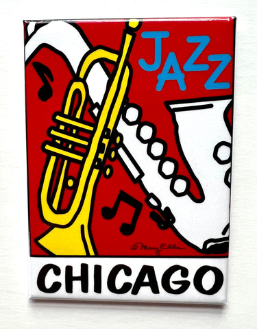 Chicago Jazz Magnet