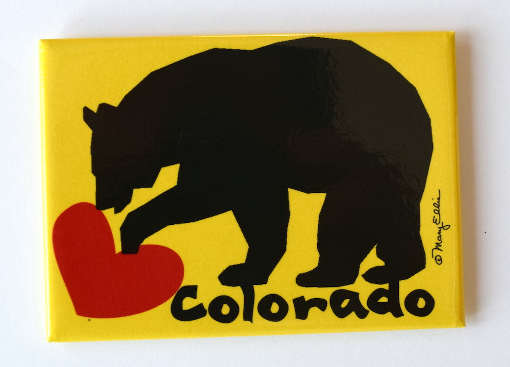 Colorado Magnet Bear Heart