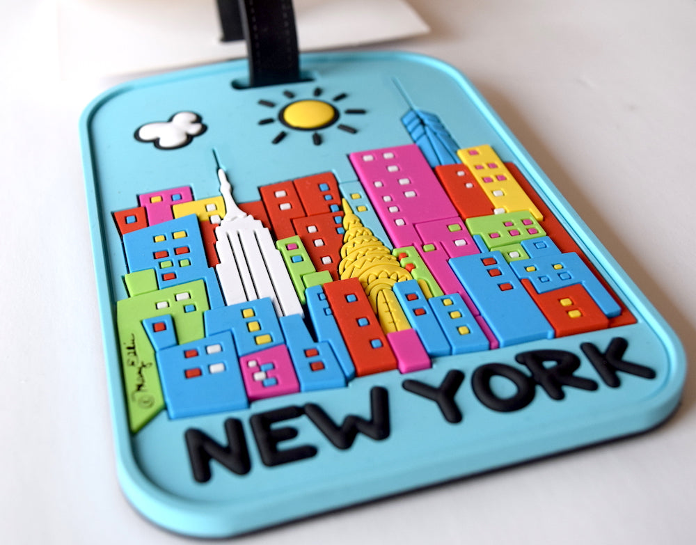 NY Day Skyline Luggage Tag