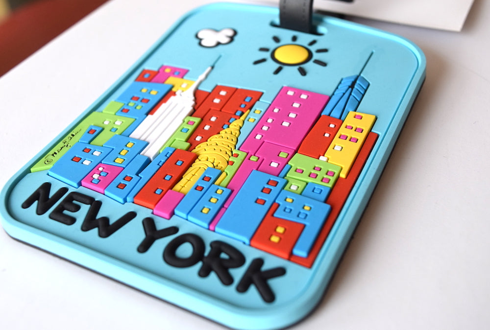 NY Day Skyline Luggage Tag
