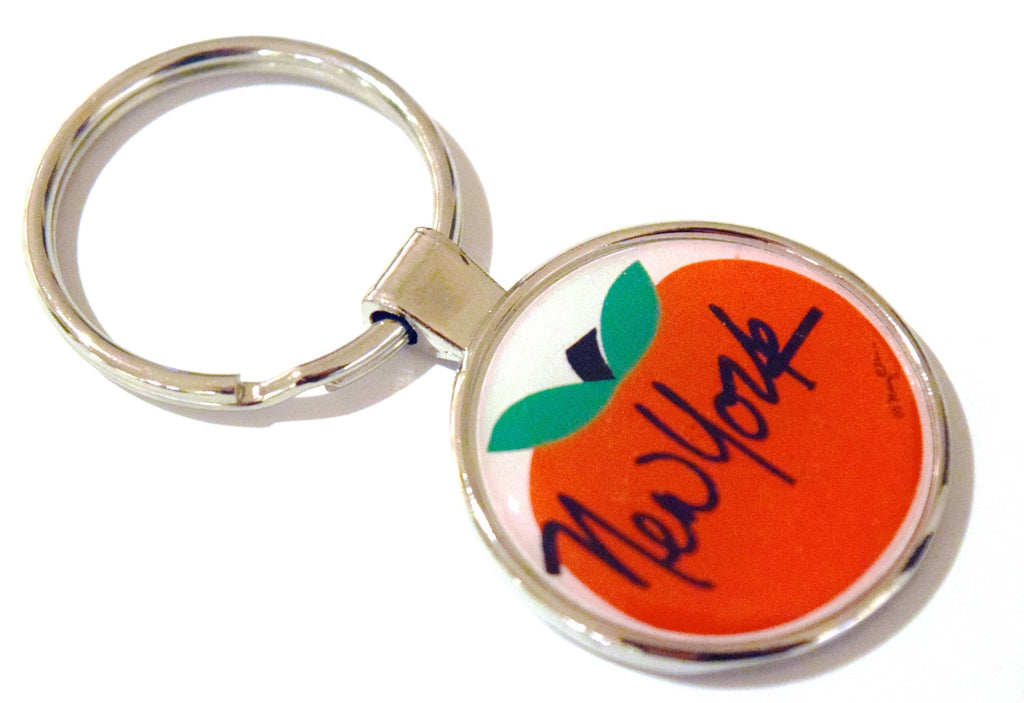 New York Big Apple Keychain