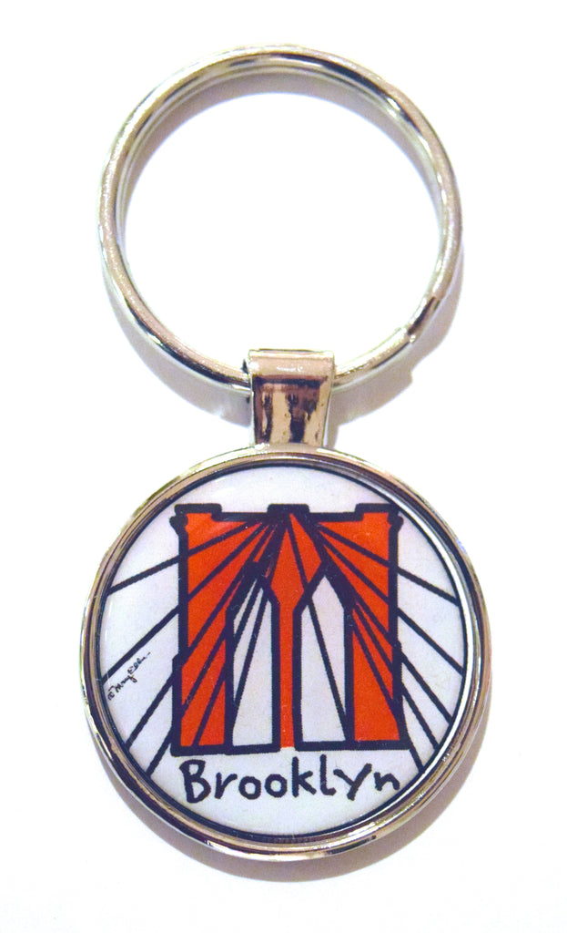 Brooklyn Bridge Dome Keychain