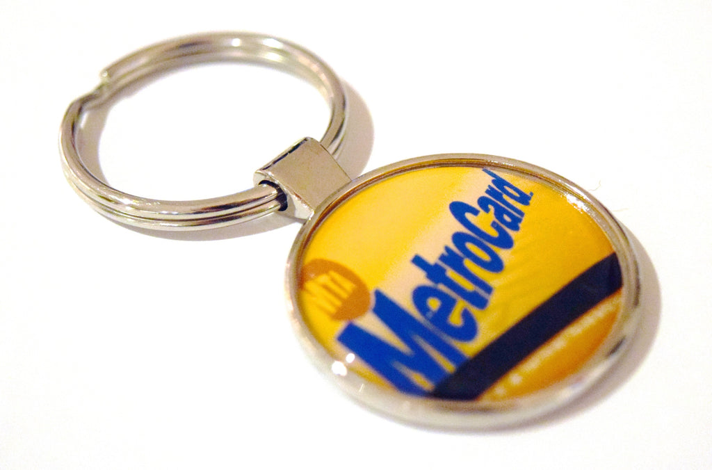 MTA MetroCard NY Dome Keychain