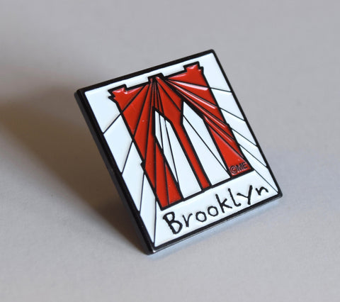 Brooklyn Bridge Enamel Pin