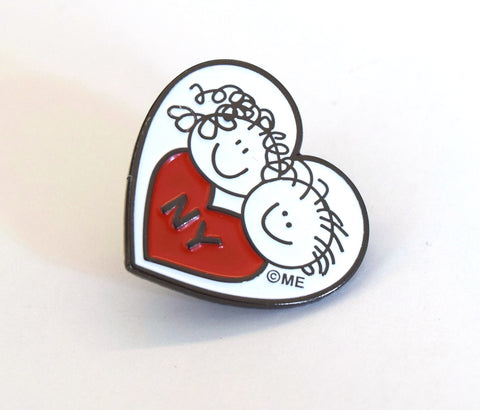 Love From NY Enamel Pin