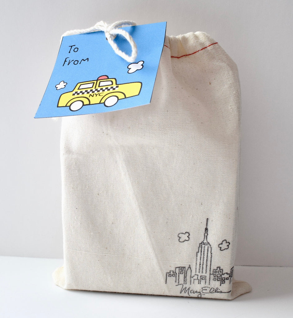 New York Gift Bag Taxi Cab Mary Ellis Souvenir Collection